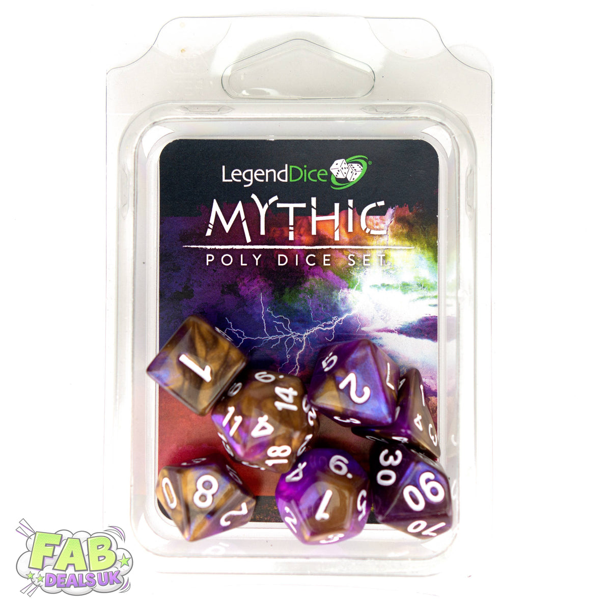 Clamshell Dice Pack - Mythic