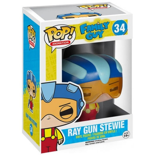 #34 Ray Gun Stewie Family Guy Animation Funko Pop