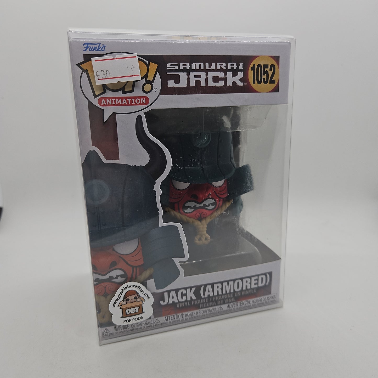 #1052 Samurai Jack Armored CHASE (NO STICKER) Animation Funko Pop