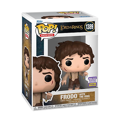 #1389 Frodo with the Ring 2023 SUMMER CONVENTION Lord of the Rings Movies Funko Pop