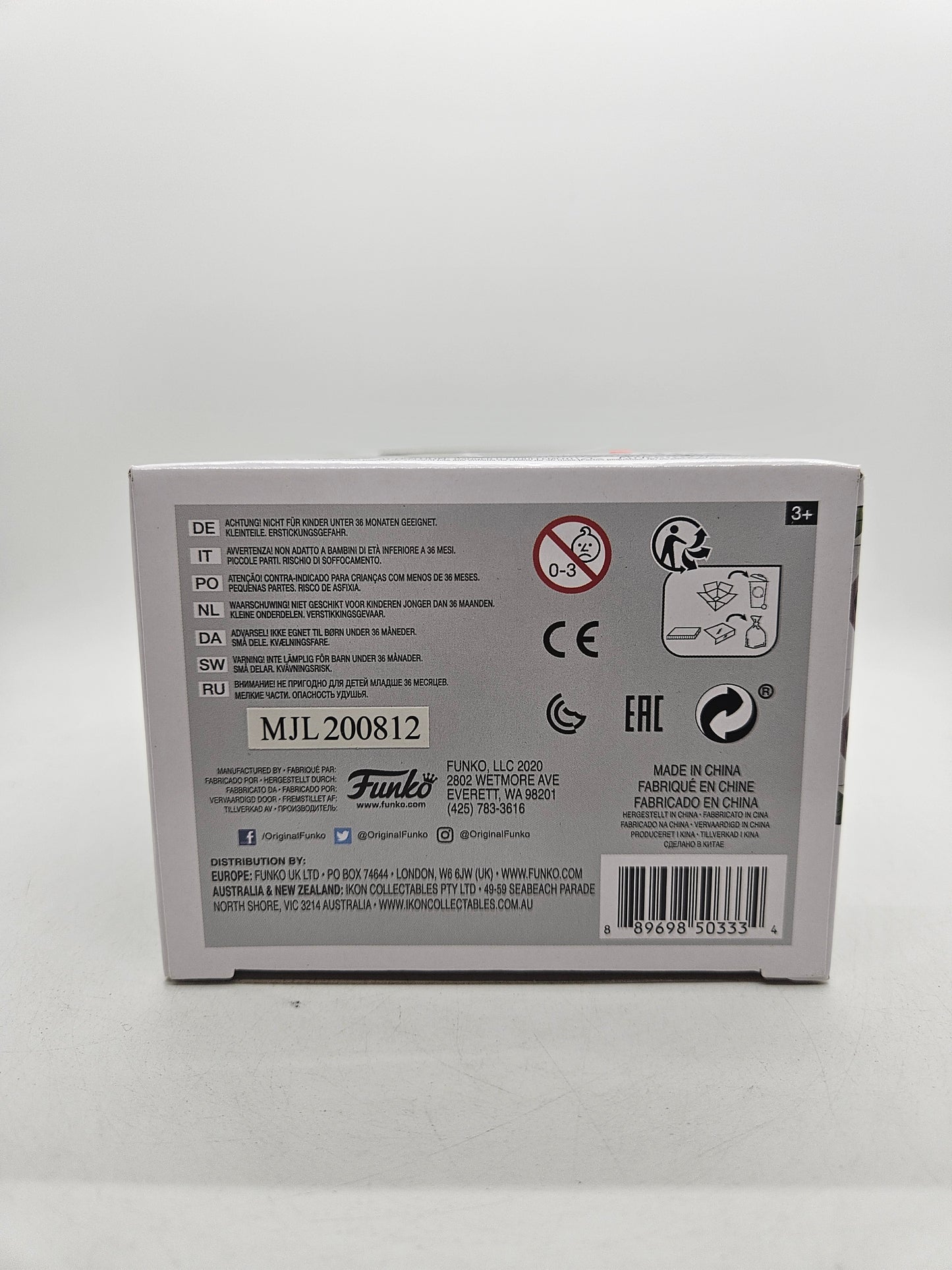 #1010 Beetlejuice GLOW 2020 FALL CONVENTION Horror Movies Funko Pop in Stack