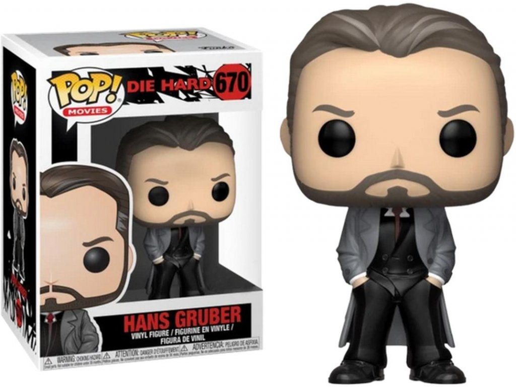 #670 Hans Gruber Die Hard Movies Funko Pop