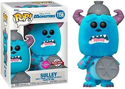 #1156 Sulley FLOCKED Monster's Inc Disney Pixar Funko Pop