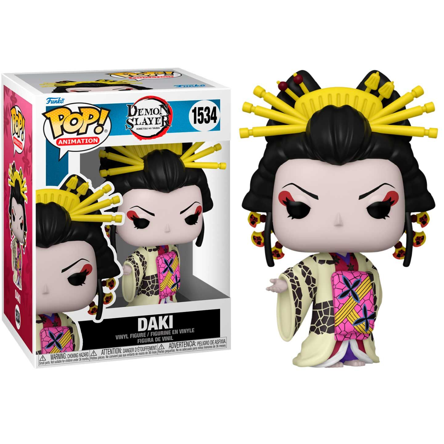 #1534 Daki Demon Slayer Animation Funko Pop