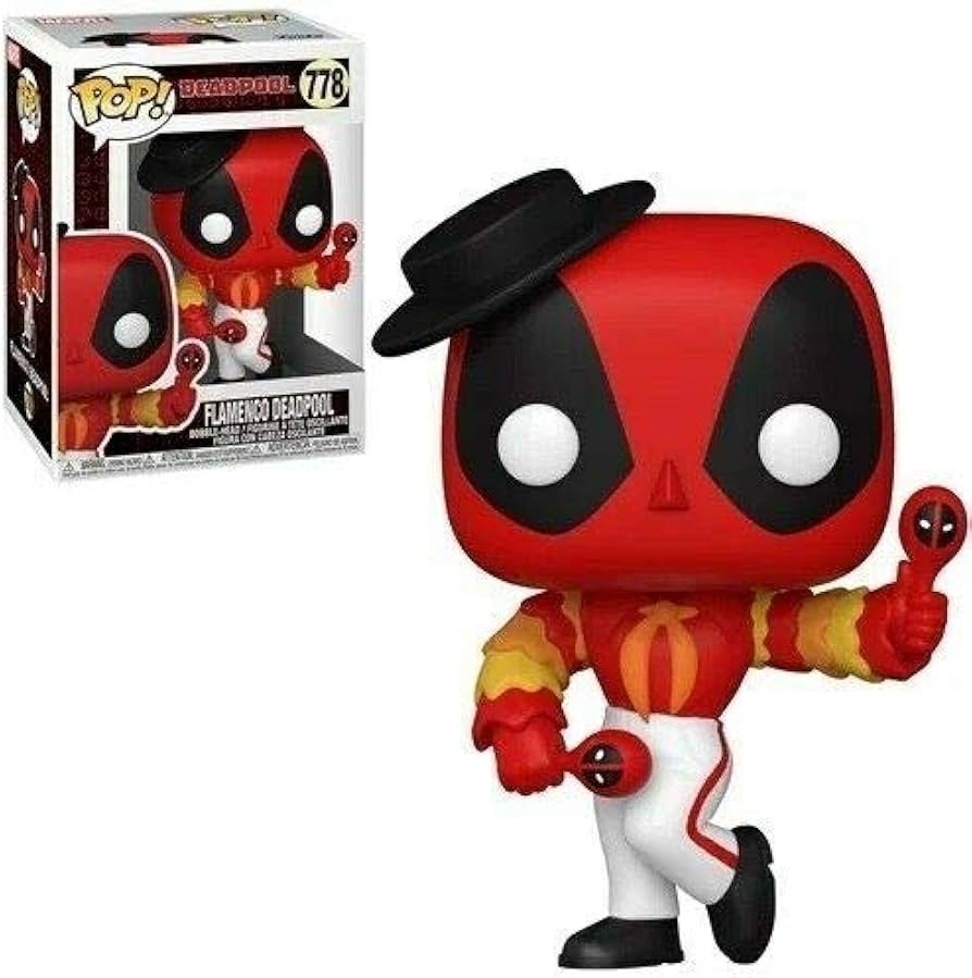 #778 Flamenco Deadpool Marvel Funko Pop