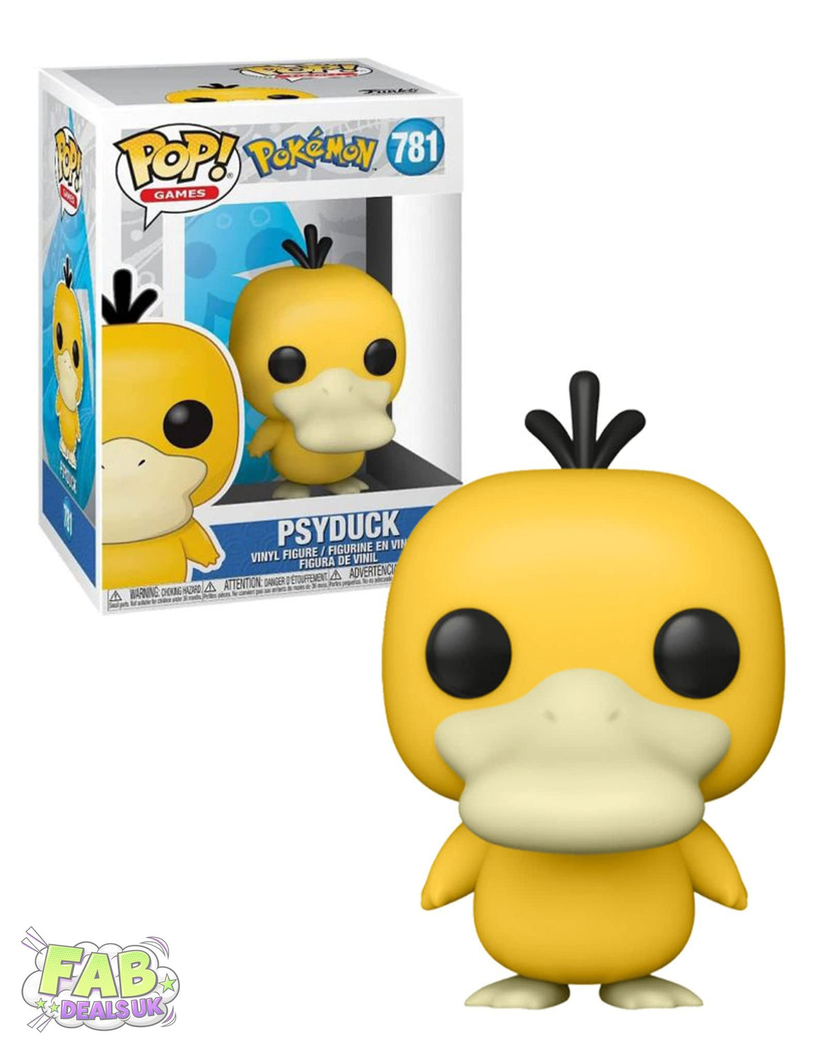 #781 Psyduck Pokemon Games Funko Pop