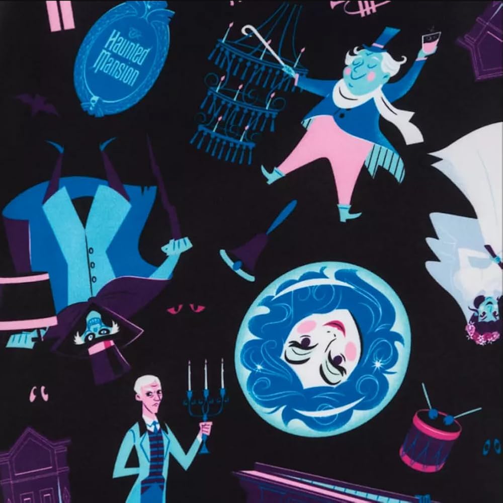 Madame Leota Haunted Mansion Disney Parks GLOW IN THE DARK Loungefly Mini Backpack