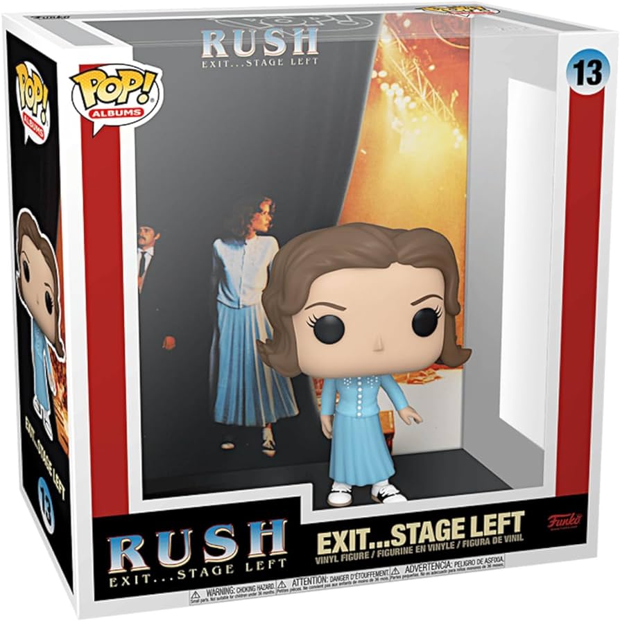 #13 Exit... Stage Left Rush Funko Pop Album