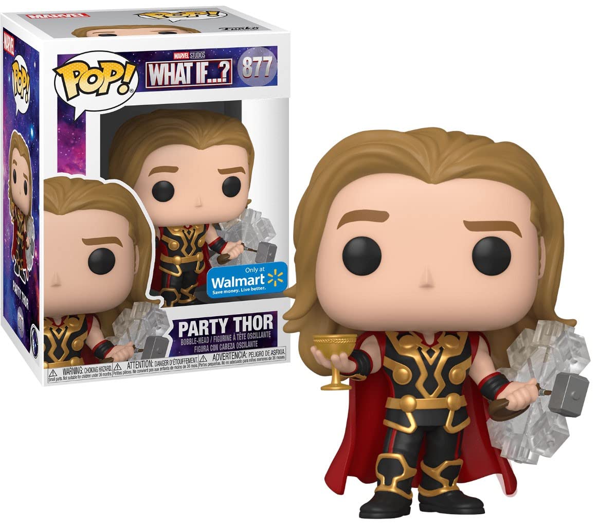 #877 Party Thor WALMART What If Marvel Funko Pop