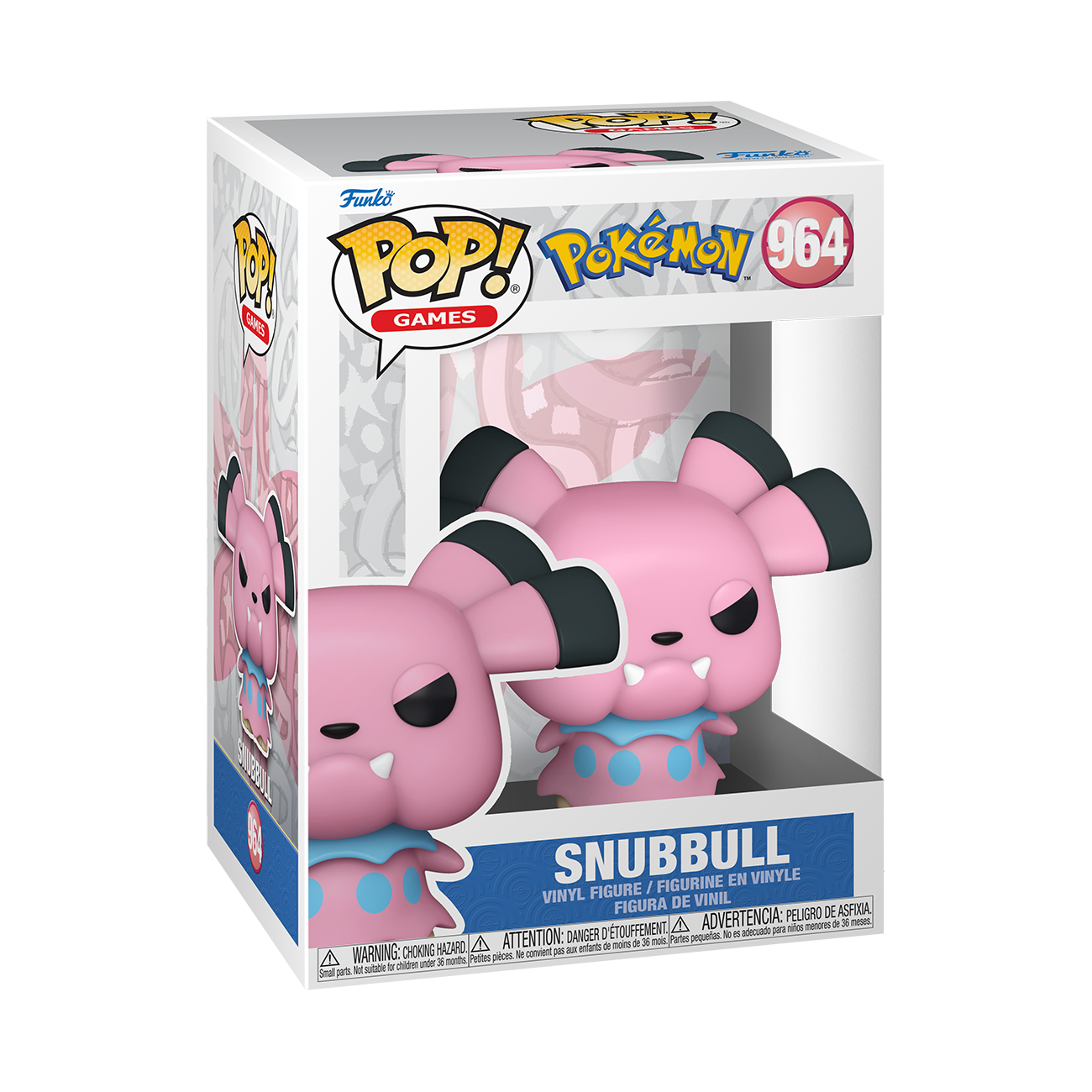 #964 Snubbull Pokemon Games Funko Pop