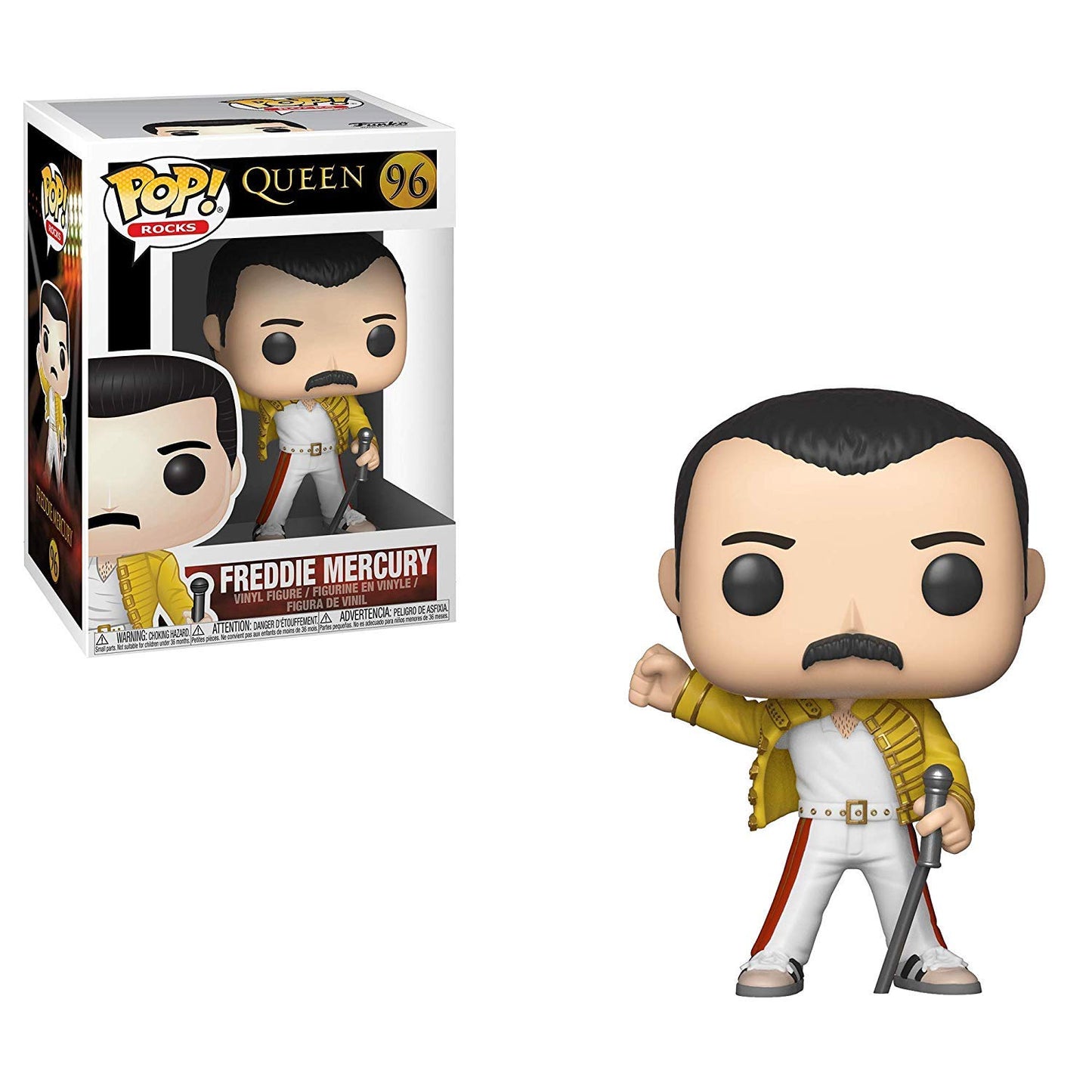 #96 Freddie Mercury Rocks Funko Pop