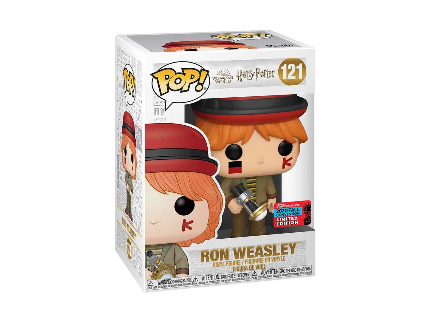 #121 Ron Weasley 2020 FALL CONVENTION Quidditch Harry Potter Funko Pop