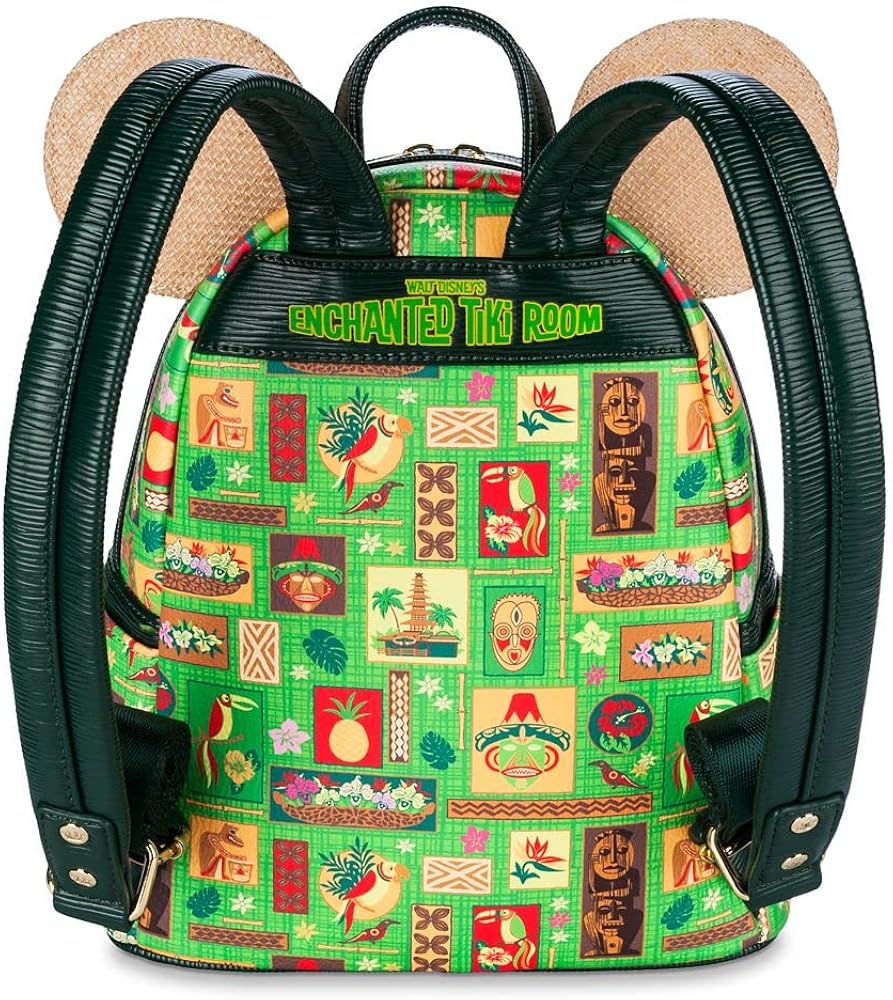 Enchanted Tiki Room Mickey The Main Attraction Disney Parks Loungefly Mini Backpack