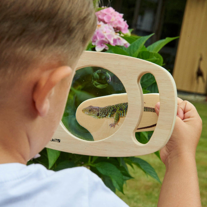 Easy Hold Magnifier Wooden Tick It