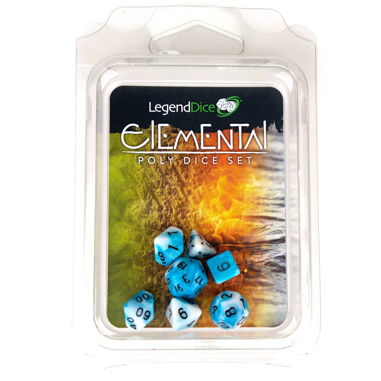 Clamshell Dice Pack - Mini Dice Set