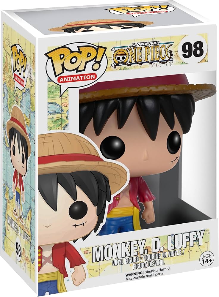 #98 Monkey D Luffy One Piece Animation Funko Pop