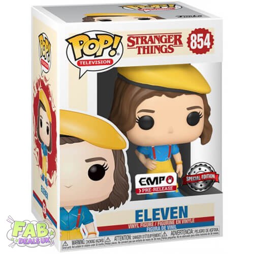 #854 Eleven EMP Stranger Things Television Funko Pop