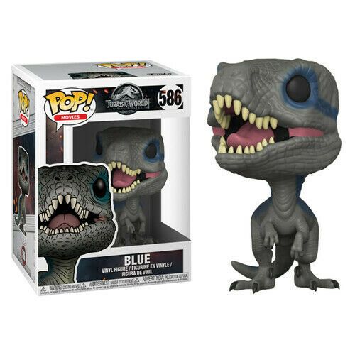 #586 Blue Jurassic World Dinosaur Movies Funko Pop