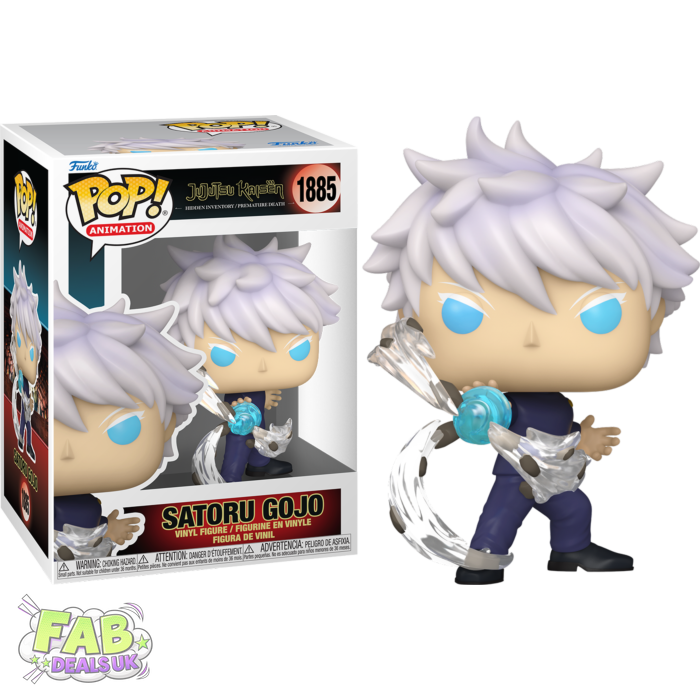 #1885 Satoru Gojo (Cursed Technique Lapse: Blue) Jujutsu Kaisen JJK Animation Funko Pop