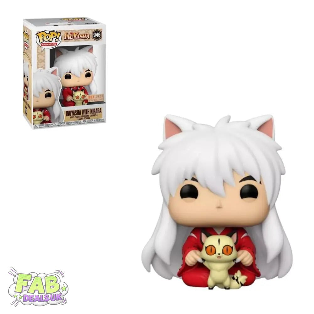 #946 Inuyasha With Kirara BOXLUNCH EXCLUSIVE InuYasha Animation Funko Pop