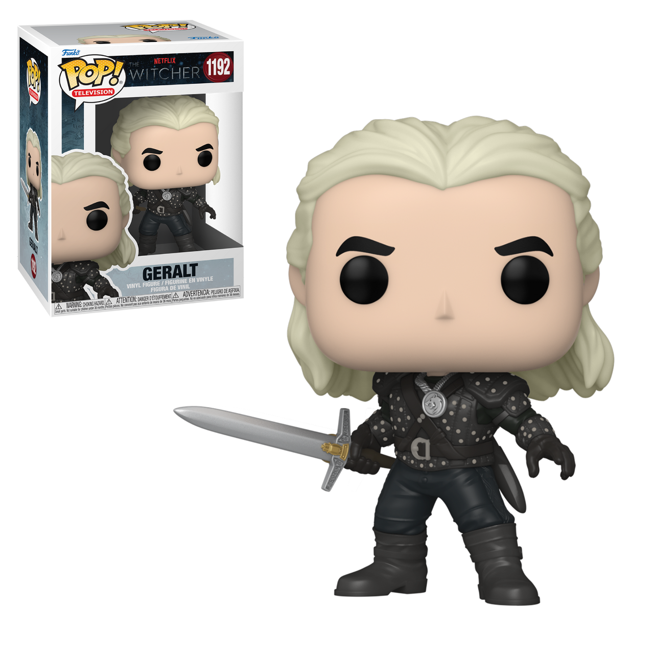 #1192 Geralt The Witcher Television Funko Pop