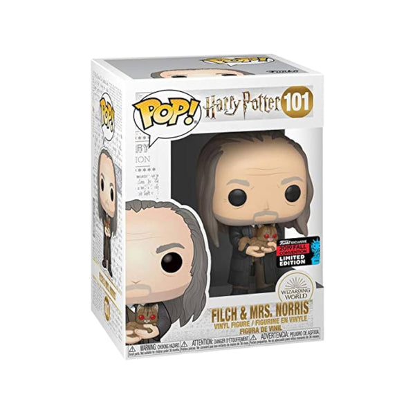 #101 Filch and Mrs Norris Harry Potter Funko Pop