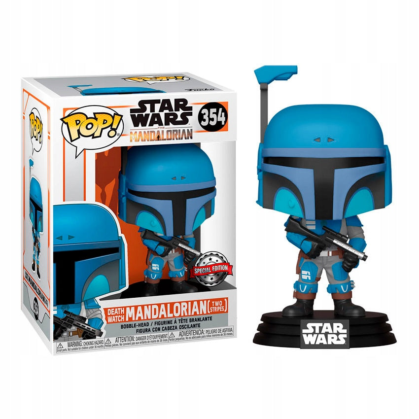 #354 Death Watch Mandalorian Two Stripes Star Wars Funko Pop