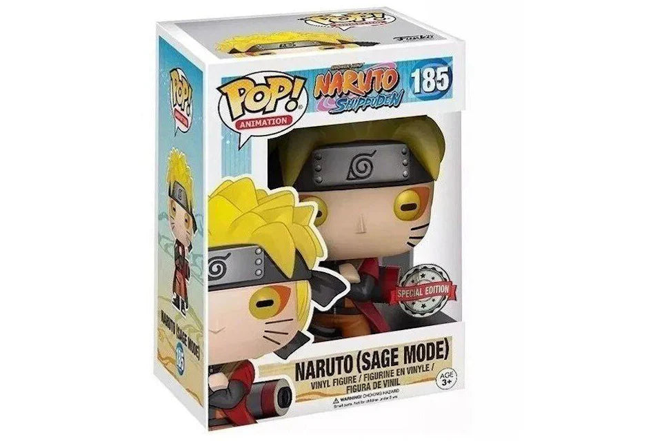 #185 Naruto Sage Mode Shippuden Animation Funko Pop