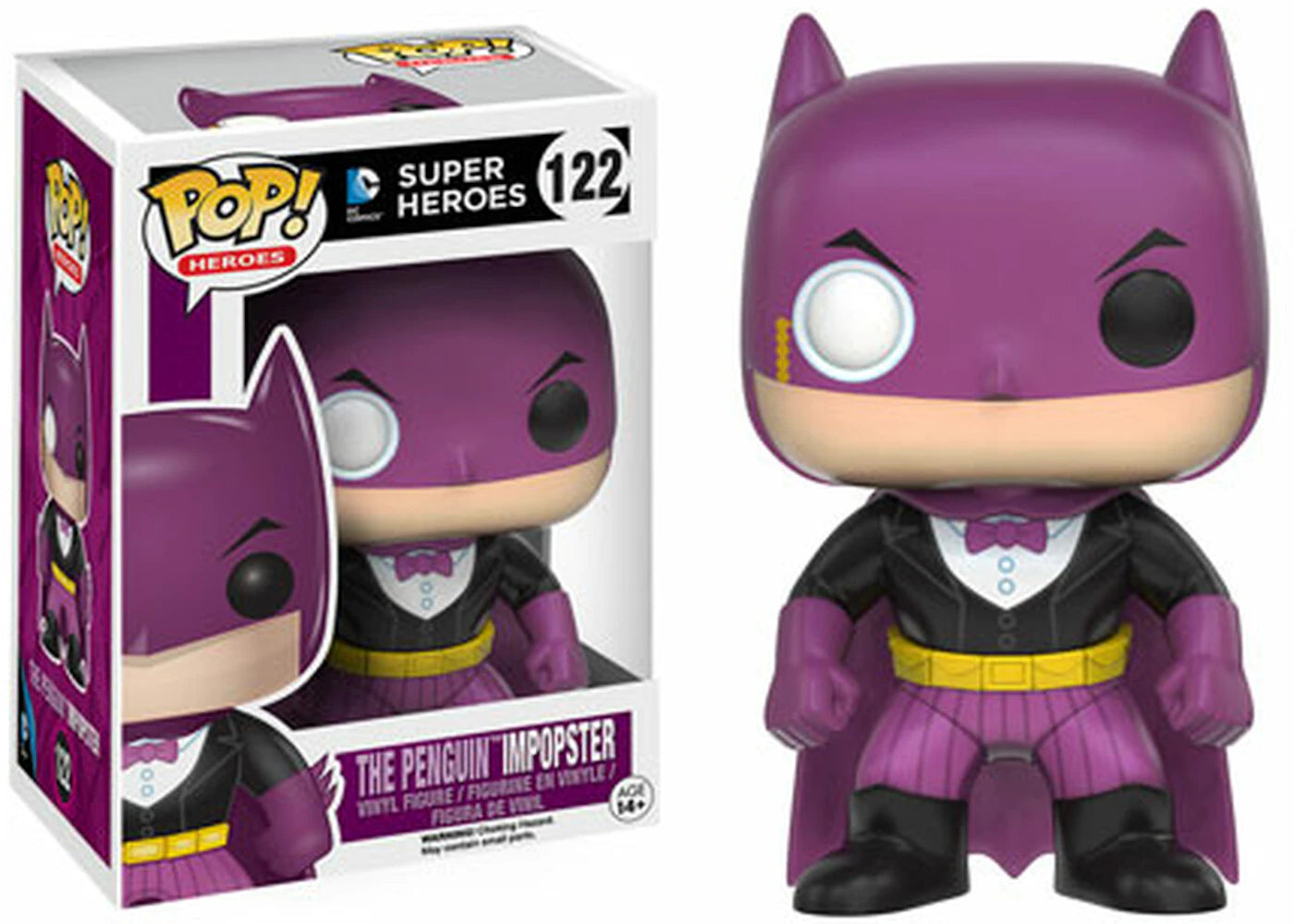 #122 The Penguin Impopster DC Heroes Funko Pop