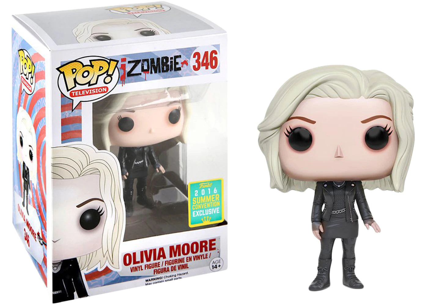 #346 Olivia Moore 2016 SUMMER CONVENTION IZombie Television Funko Pop