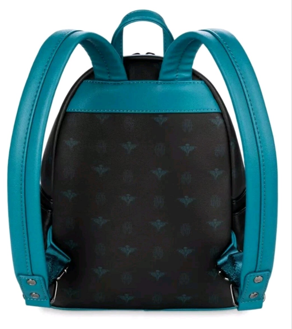 The Haunted Mansion Glow in the Dark Disney Parks Exclusive Loungefly Mini Backpack