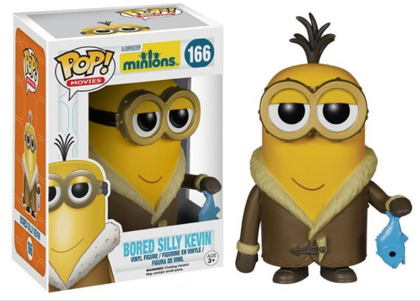 #166 Bored Silly Kevin Minions Movies Funko Pop