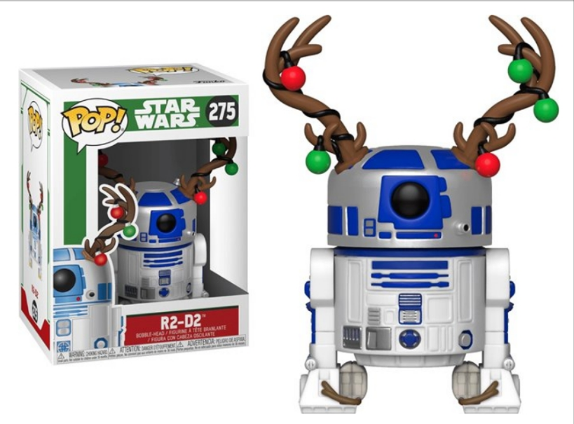 #275 R2-D2 Reindeer Antlers Christmas Star Wars Funko Pop