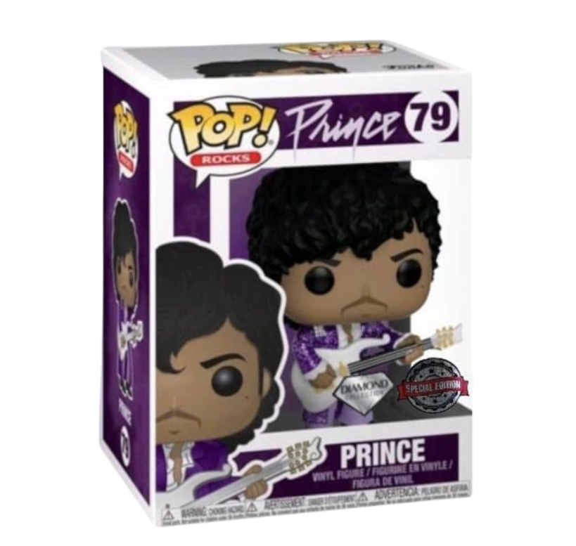 #79 Prince Purple Rain DIAMOND Rocks Funko Pop