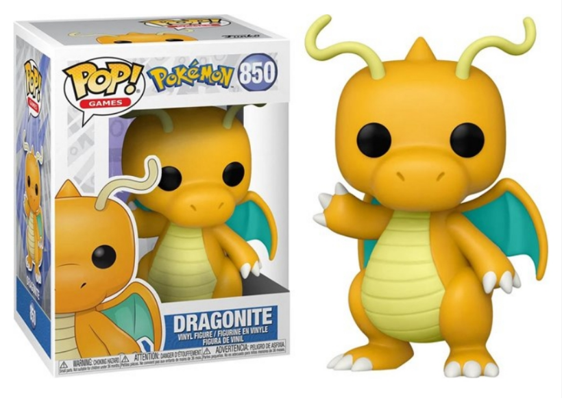 #850 Dragonite Pokemon Games Funko Pop