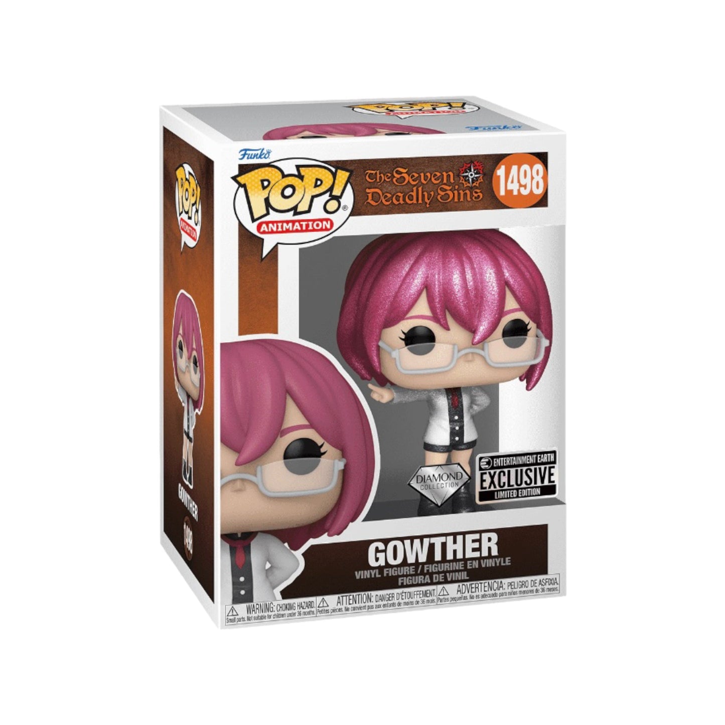 #1498 Gowther DIAMOND ENTERTAINMENT EARTH Seven Deadly Sins Animation Funko Pop