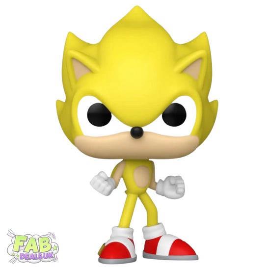 #923 Super Sonic Sonic The Hedgehog Games Funko Pop