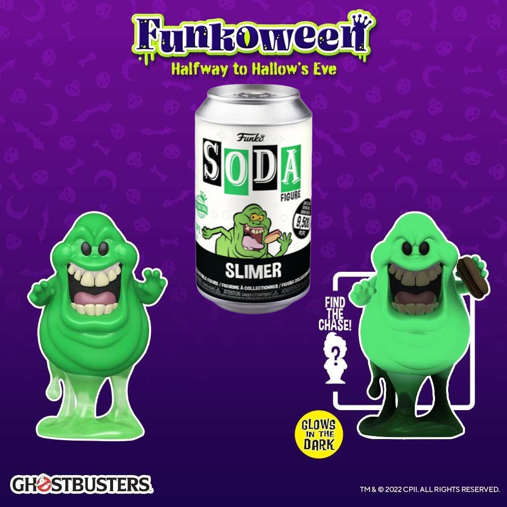 Slimer Ghostbusters Funko Soda International 9,500 PC LE CHANCE OF CHASE!