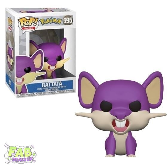 #595 Rattata Pokemon Games Funko Pop