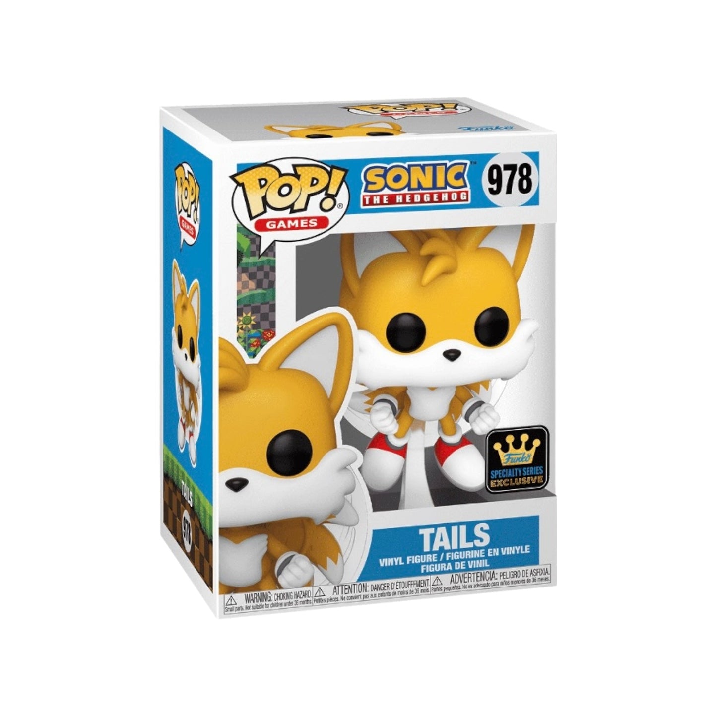 #978 Tails Sonic The Hedgehog Games Funko Pop