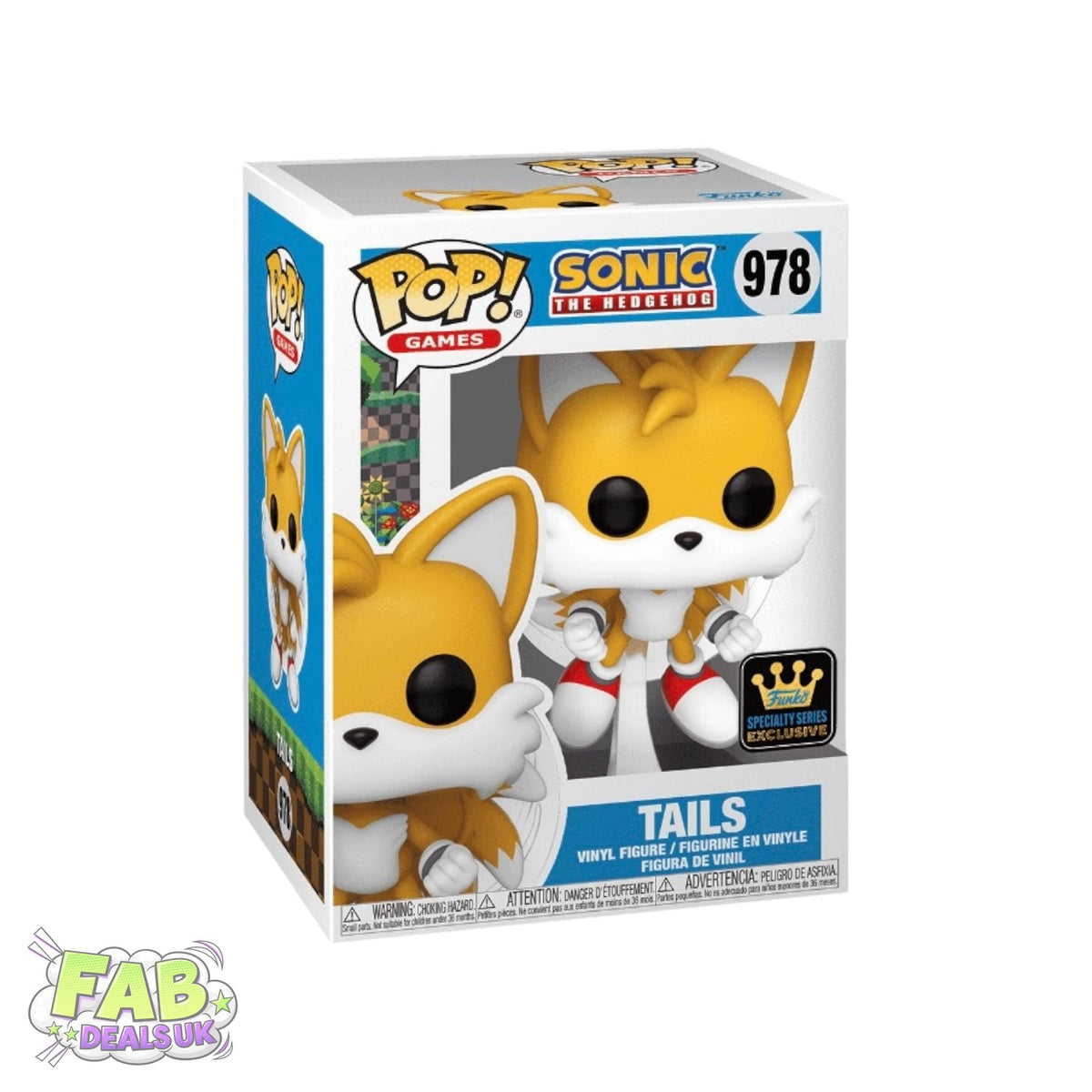 #978 Tails Sonic The Hedgehog Games Funko Pop