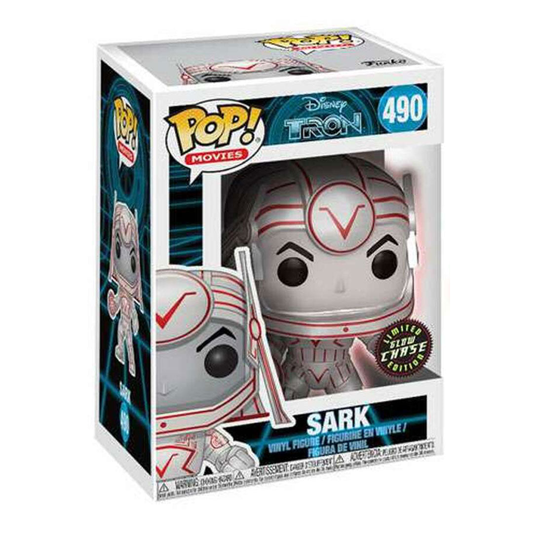 #490 Sark METALLIC GLOW CHASE Tron Disney Movies Funko Pop