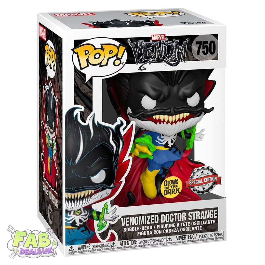 #750 Venomized Doctor Strange GLOW EMP Venom Marvel Funko Pop