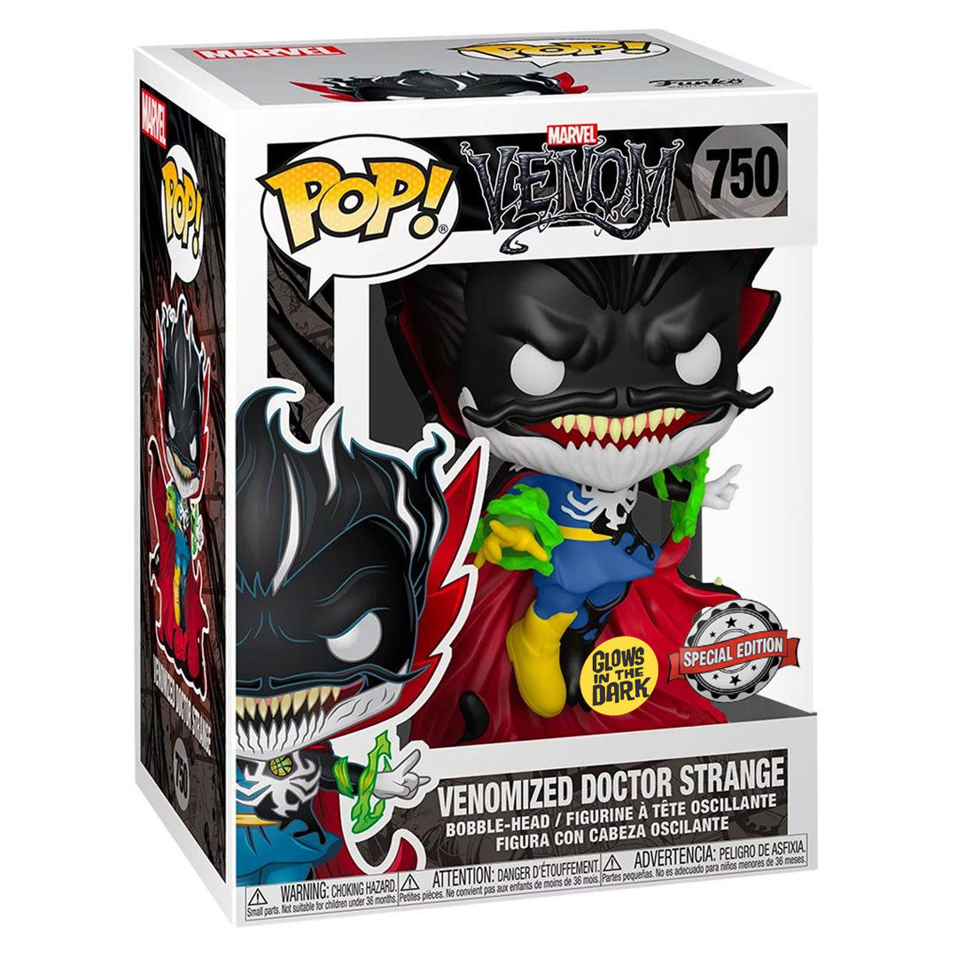 #750 Venomized Doctor Strange GLOW EMP Venom Marvel Funko Pop