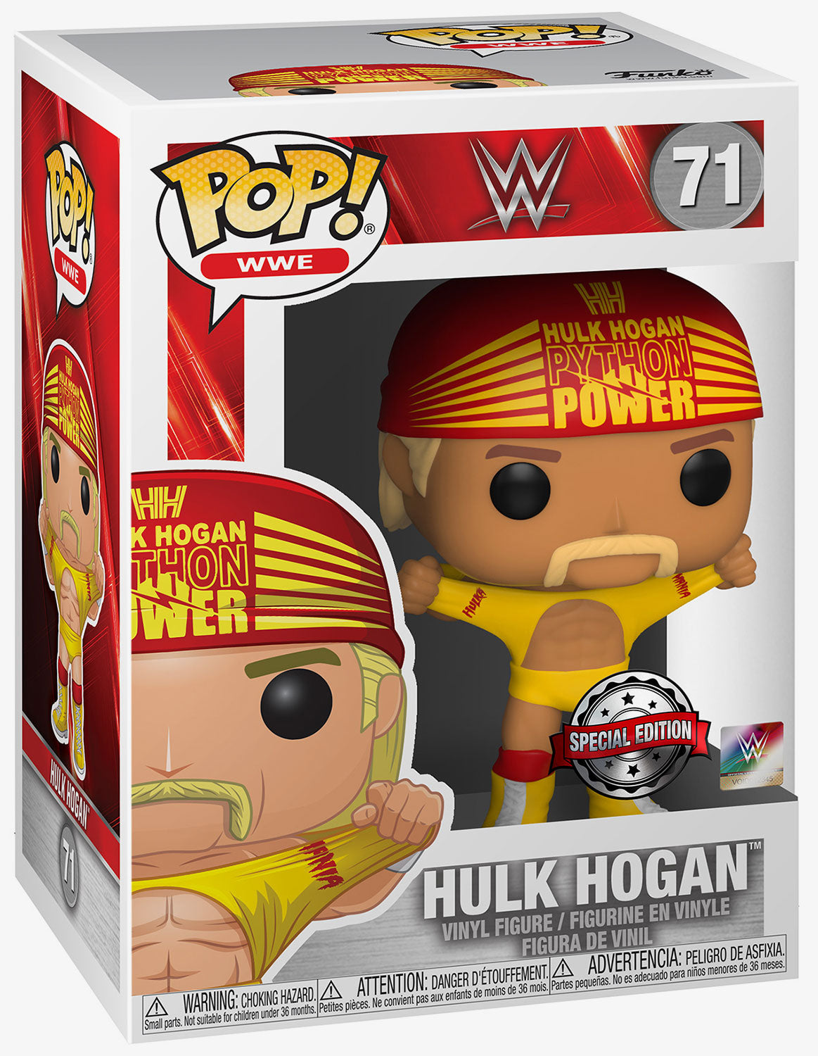 #71 Hulk Hogan WWE Funko Pop
