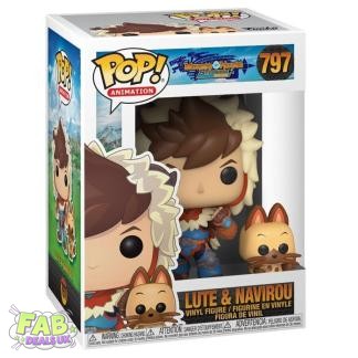 #797 Lute & Navirou Monster Hunter Stories Animation Funko Pop