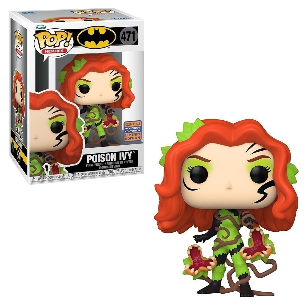 #471 Poison Ivy 2023 WONDROUS CONVENTION Batman DC Heroes Funko Pop