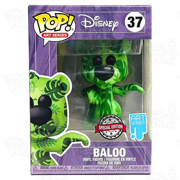 #37 Baloo Art Series Jungle Book Disney Funko Pop