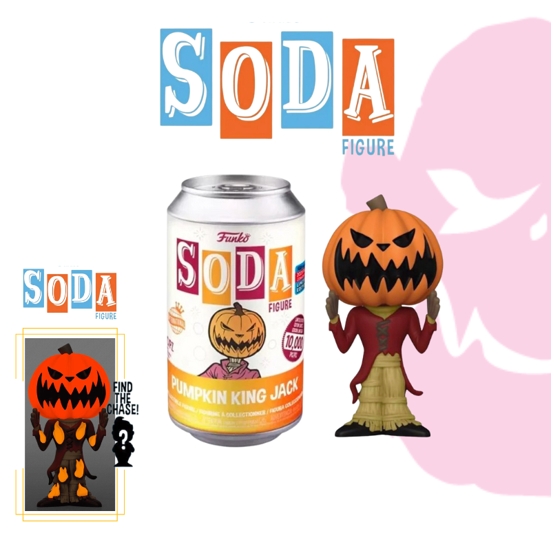 Pumpkin King Jack Funko Soda International 10,000 PC LE CHANCE OF CHASE! 2021 FALL CONVENTION