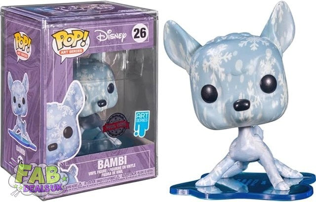 #26 Bambi AMAZON Art Series in Stack Disney Funko Pop